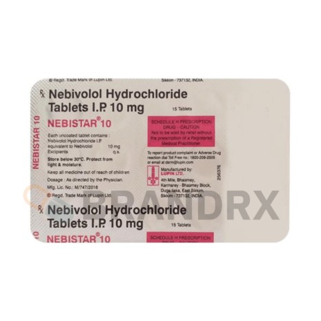 Nebistar 10 mg Lupin