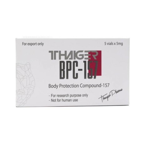 BPC-157, 5 VIALS x 5MG Thaiger Thaiger